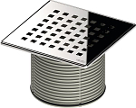 Декоративная решетка Tece Drainpoint S quadratum 150 Декоративная решетка Tece Drainpoint S quadratum 150