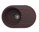 Кухонная мойка Ulgran Quartz Nora 750 75*50 (06, трюфель) Кухонная мойка Ulgran Quartz Nora 750 75*50 (06, трюфель)