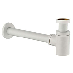 Сифон для раковины Paffoni Minimal ZACC240BO белый матовый Сифон для раковины Paffoni Minimal ZACC240BO белый матовый