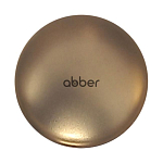 Накладка на слив для раковины ABBER AC0014MMG золото матовое, керамика Накладка на слив для раковины ABBER AC0014MMG золото матовое, керамика