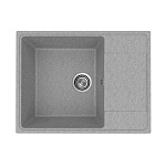 Кухонная мойка Uperwood ECON UPD-202 65х49,5 серая матовая