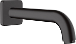 Излив для ванны Hansgrohe Vernis Shape 71460670 черный матовый Излив для ванны Hansgrohe Vernis Shape 71460670 черный матовый