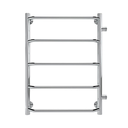 Водяной полотенцесушитель Indigo Roof 67,7*60 боковое подключение 50 серебристый