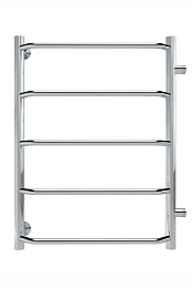 Водяной полотенцесушитель Indigo Roof 49,4*60 боковое подключение 50 серебристый