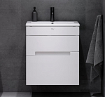 Тумба под раковину Alavann Rita 60 белый глянец