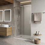 Душевая дверь в нишу BelBagno LUCE-BF-1-100-C-Cr 100*195 без поддона Душевая дверь в нишу BelBagno LUCE-BF-1-100-C-Cr 100*195 без поддона