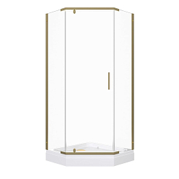 Душевое ограждение Triton Дека-Голд 100*100*207 L/R с поддоном
