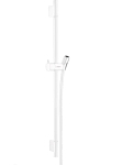 Душевая штанга Hansgrohe Unica S Puro 28632700 65см со шлангом белая матовая Душевая штанга Hansgrohe Unica S Puro 28632700 65см со шлангом белая матовая