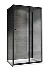 Душевой уголок ABBER Schwarzer Diamant П-образный AG30110BH-S60B-S60B 110*60*195 L/R без поддона Душевой уголок ABBER Schwarzer Diamant П-образный AG30110BH-S60B-S60B 110*60*195 L/R без поддона