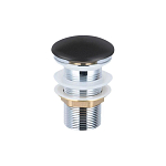 Донный клапан Vincea DBS0-216MB без перелива черный матовый Донный клапан Vincea DBS0-216MB без перелива черный матовый