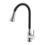 Смеситель Splenka S201.4306 для кухни с гибким изливом хром Смеситель Splenka S201.4306 для кухни с гибким изливом хром