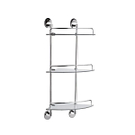 Стеклянная полка Haiba HB1607-3 трехъярусная угловая Стеклянная полка Haiba HB1607-3 трехъярусная угловая