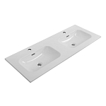 Мебельная раковина Cezares Eco CZR-8073-120-2 121*46 двойная (приобретается в комплекте с тумбой) Мебельная раковина Cezares Eco CZR-8073-120-2 121*46 двойная (приобретается в комплекте с тумбой)
