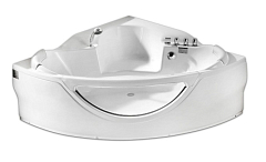 Акриловая ванна Gemy G9025 II C 155х155 со стеклянной стенкой