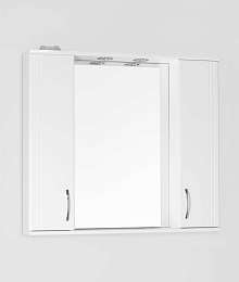 Зеркало-шкаф Style Line Эко Стандарт Панда 90/С с Led-подсветкой Зеркало-шкаф Style Line Эко Стандарт Панда 90/С с Led-подсветкой