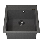 Кухонная мойка Uperwood Quartz UPD-07 46х51 серая матовая Кухонная мойка Uperwood Quartz UPD-07 46х51 серая матовая