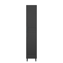 Шкаф-пенал Corozo Терра 35 графит матовый L/R