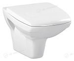 Подвесной унитаз Cersanit Carina Clean On 35*52,5 безободковый с крышкой-сиденьем микролифт Подвесной унитаз Cersanit Carina Clean On 35*52,5 безободковый с крышкой-сиденьем микролифт
