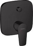Внешняя часть для смесителя Hansgrohe Talis E 71745670 на 2 выхода черная матовая Внешняя часть для смесителя Hansgrohe Talis E 71745670 на 2 выхода черная матовая