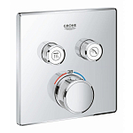 Внешняя часть для термостата Grohe Grohtherm SmartControl 29124000 для ванны и душа хром Внешняя часть для термостата Grohe Grohtherm SmartControl 29124000 для ванны и душа хром