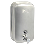 Дозатор Puff 8615m хром матовый 1000 ml антивандальный Дозатор Puff 8615m хром матовый 1000 ml антивандальный