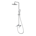 Душевая стойка Splenka S04.24 с изливом хром