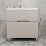 Тумба под раковину Style Line Матис 80 напольная крем